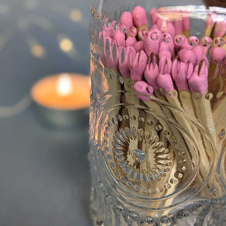 Matches In Decorative Jar - Get Lit