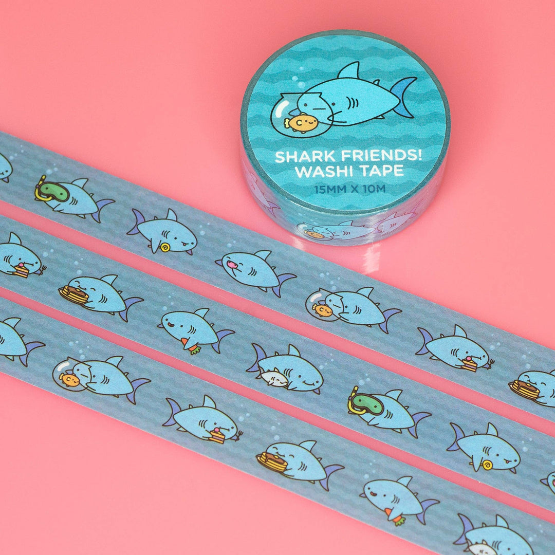 Shark Friends Washi Tape