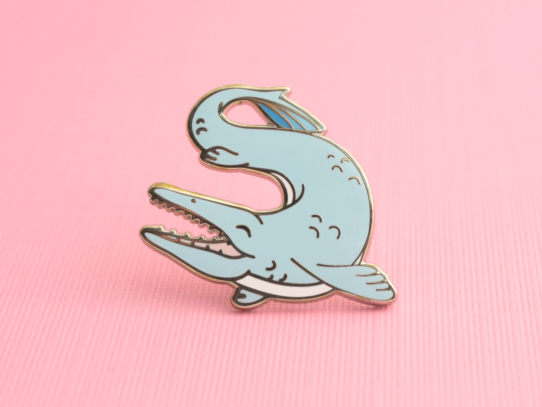 Mosasaur Pin