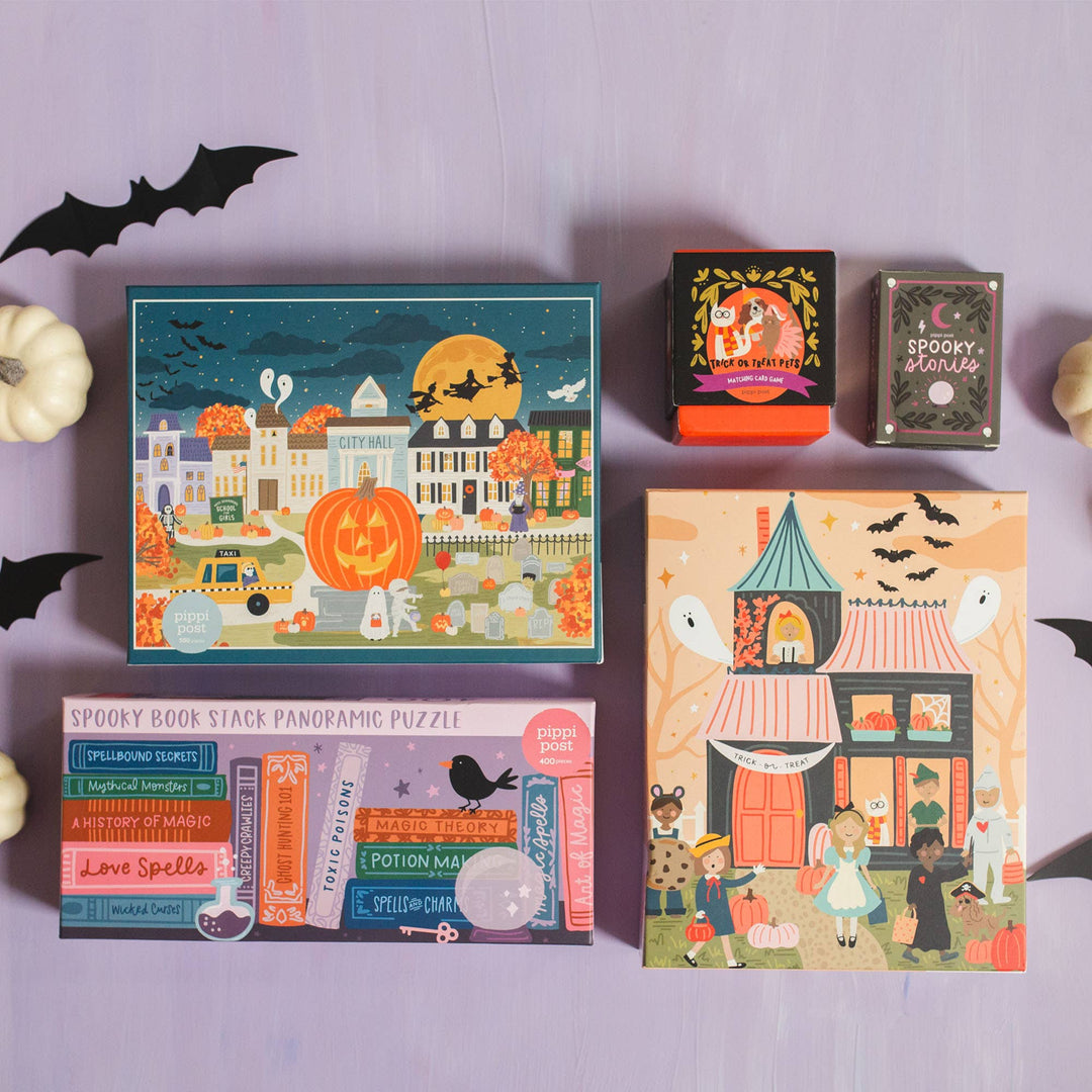 Haunted Nights &amp; Ghostly Lights - 500 Piece Jigsaw Puzzle