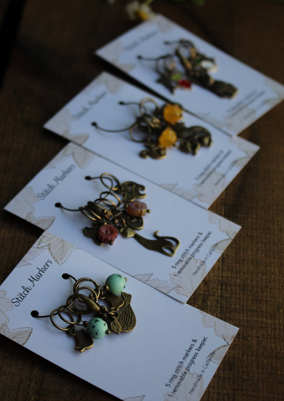 Animal Family Stitch Markers