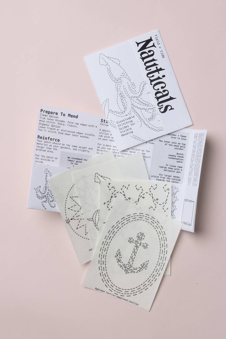 Nauticals: Visible Mending Transfers