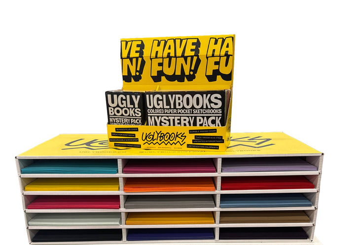 Uglybooks Shelftop POP Display