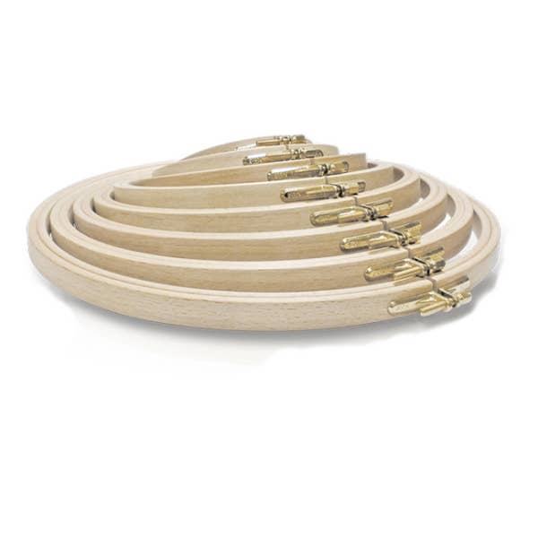 Nurge 8mm (6/16") Beech Embroidery Hoop