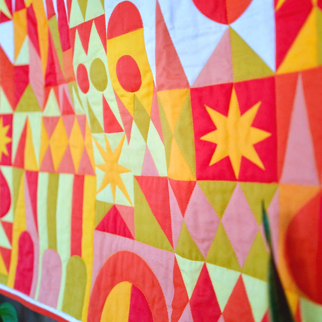 Brighter Days Quilt Kit (Yellow/ Orange)