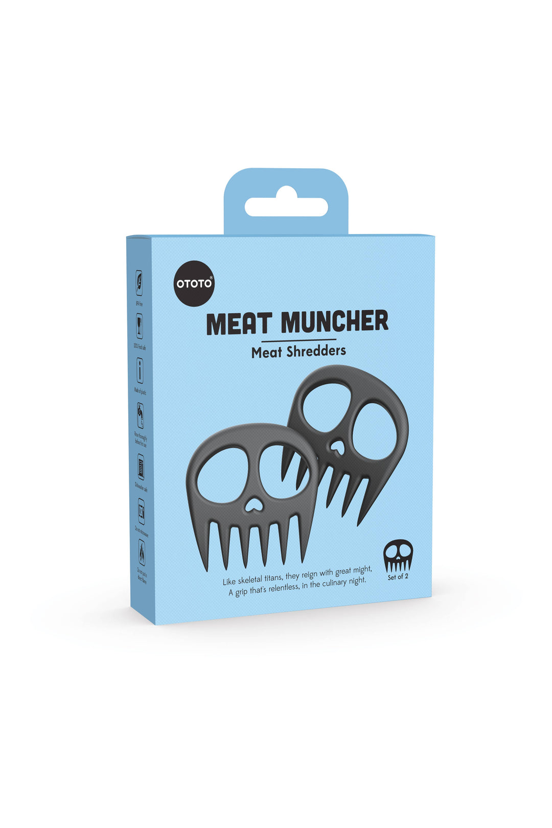 Meat Muncher Meat Shredders  BBQ Accessories &amp; Gifts Set/2