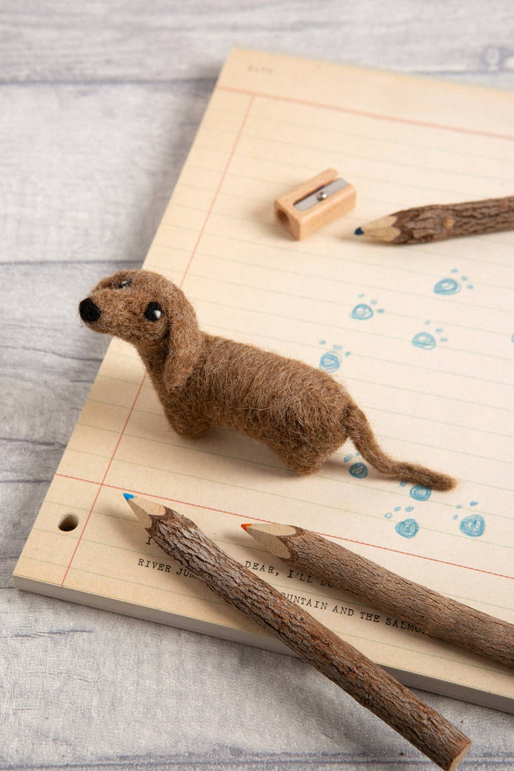 Dachshund Mini Needle Felting Kit