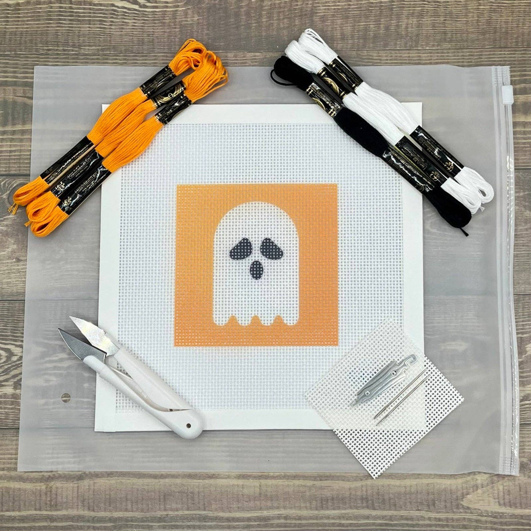 Halloween Ghost Needlepoint Kit