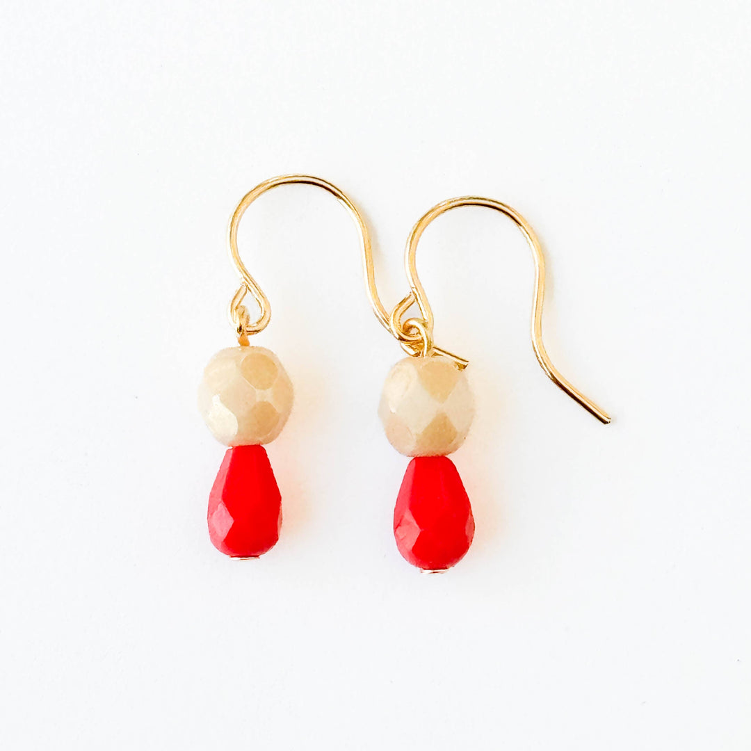 Tiny Drop Earrings