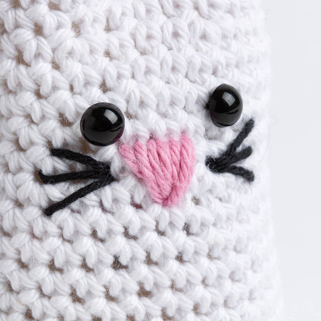 White Cat Easy Crochet Kit