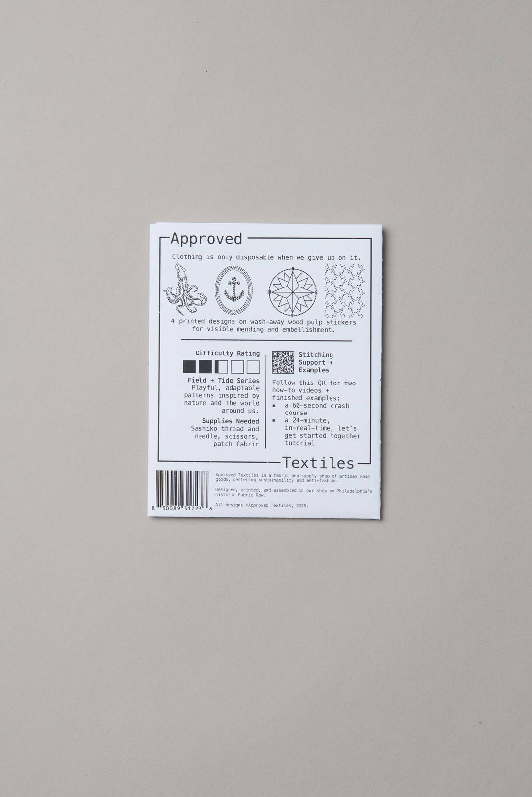 Nauticals: Visible Mending Transfers