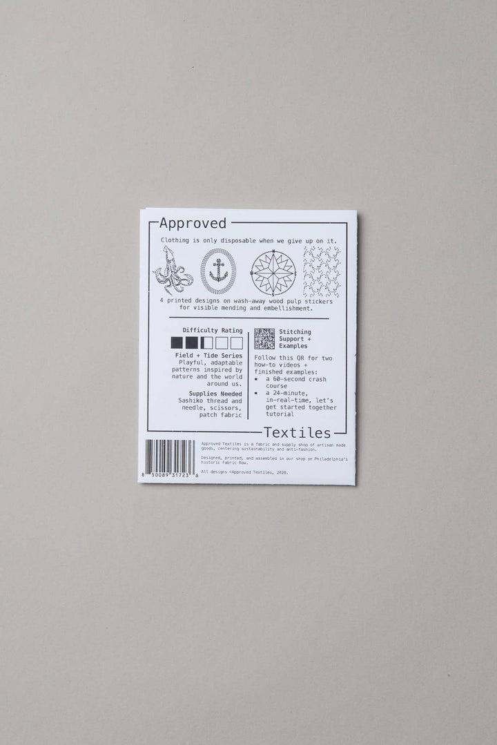 Nauticals: Visible Mending Transfers