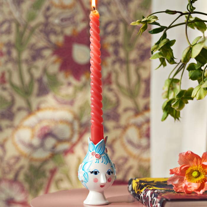 Bjørn Wiinblad - Titania - 4.5" 3D Taper Candle Holder