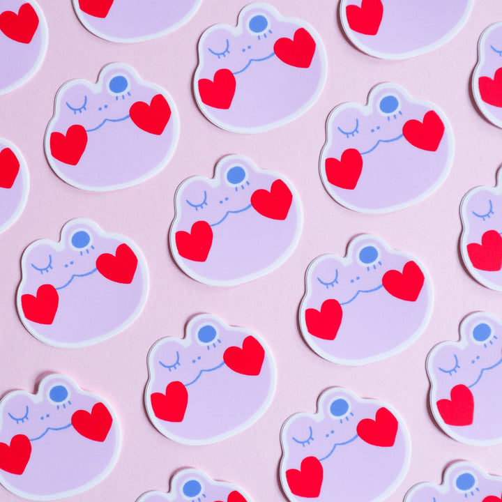 Sweetheart Froggy Sticker