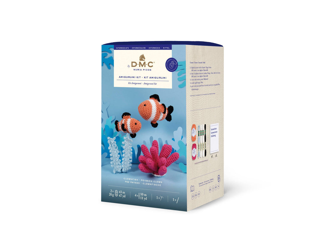 NEW DMC Clownfish and Seaweed Amigurumi Kit