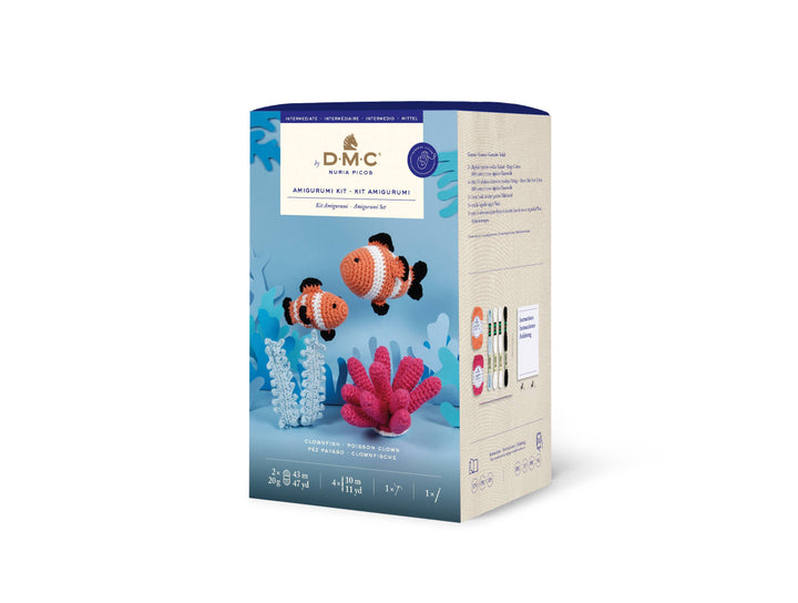 NEW DMC Clownfish and Seaweed Amigurumi Kit