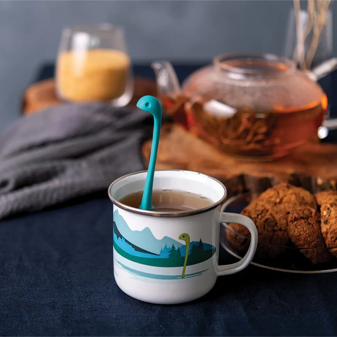 Cup of Nessie Tea Infuser & Cup White