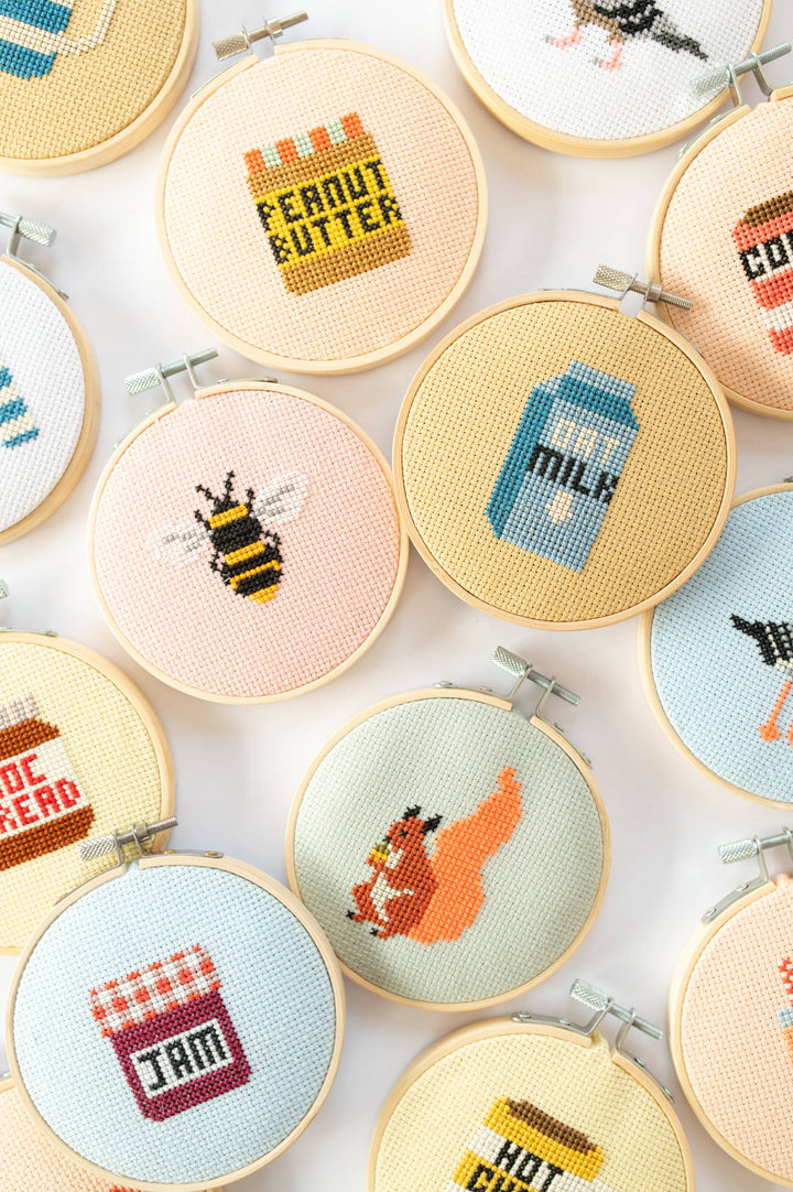 Bee Cross Stitch Kit