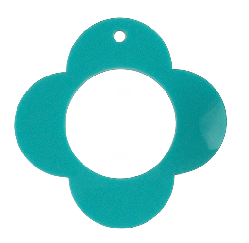 Bag Tag: Mod Flower