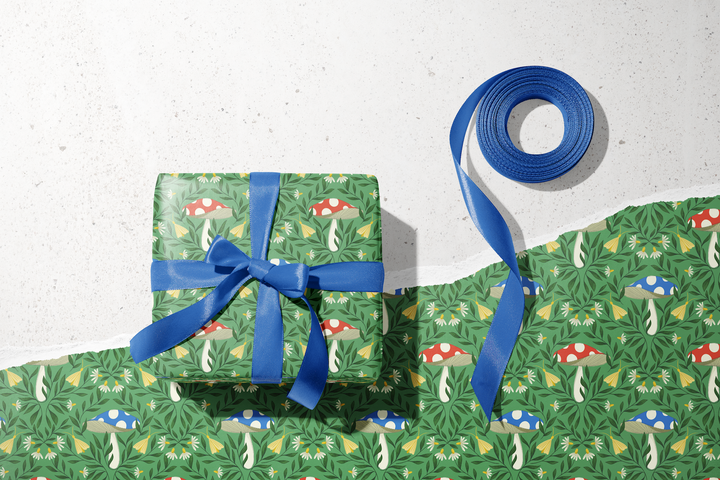 Undergrowth Wrapping Paper | 2 Sheets, 20" x 29"
