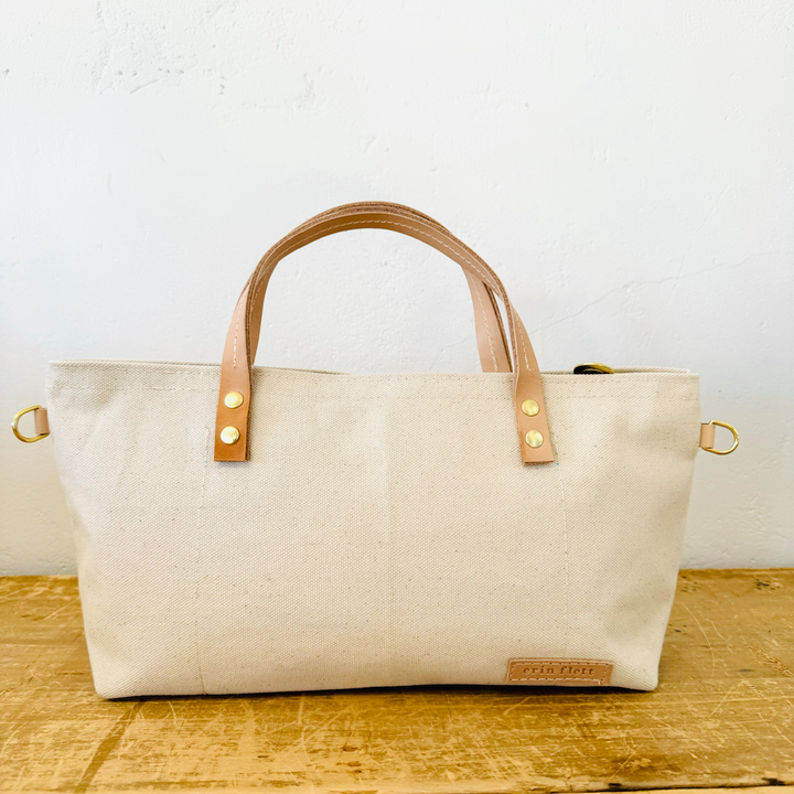 NEW Satchel in Blue Anita Pattern