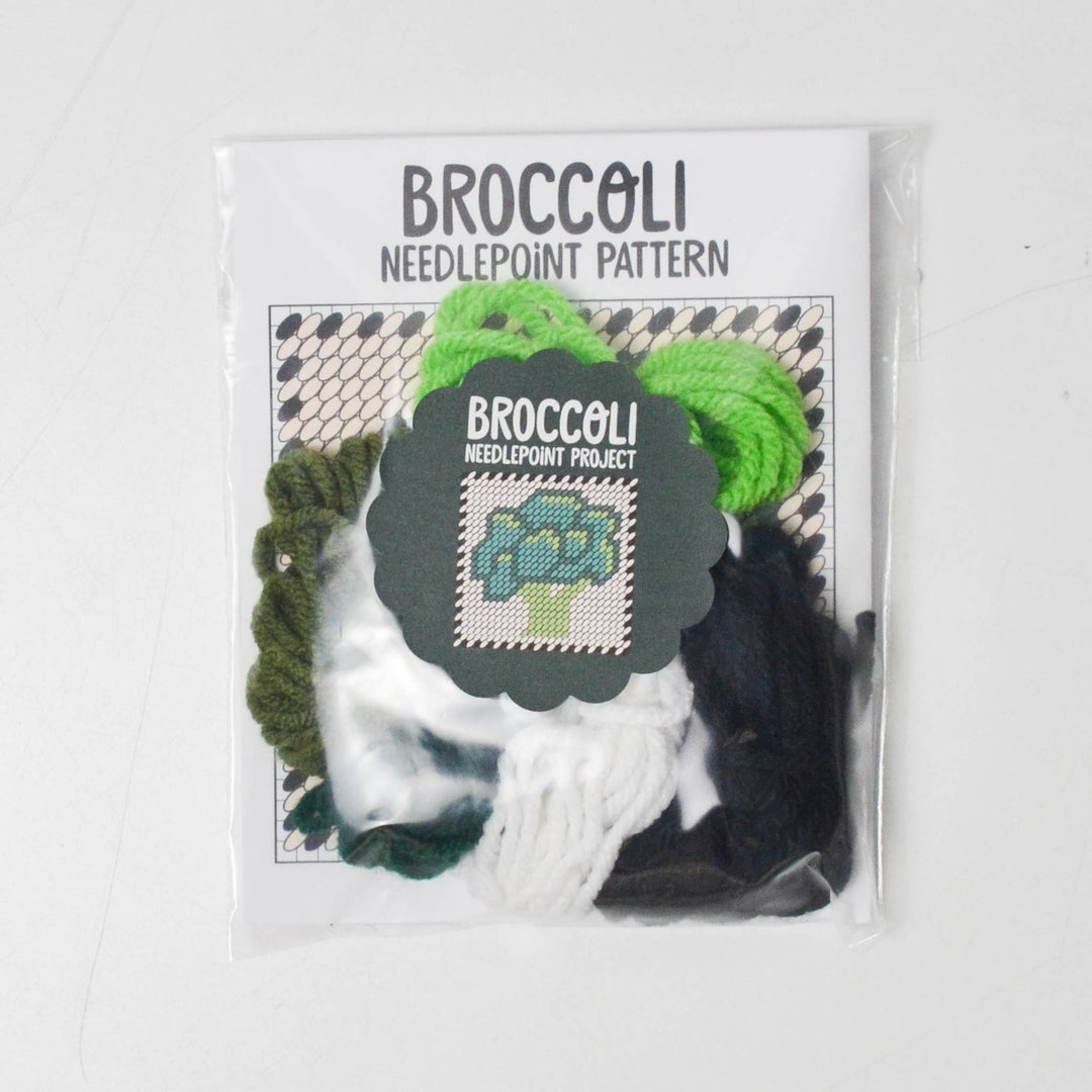 Broccoli Needlepoint Kit