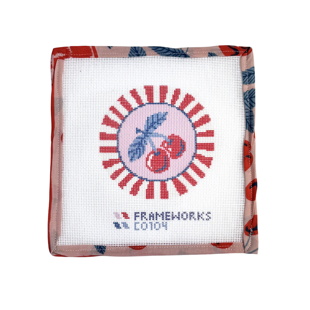 Cherries Needlepoint Canvas