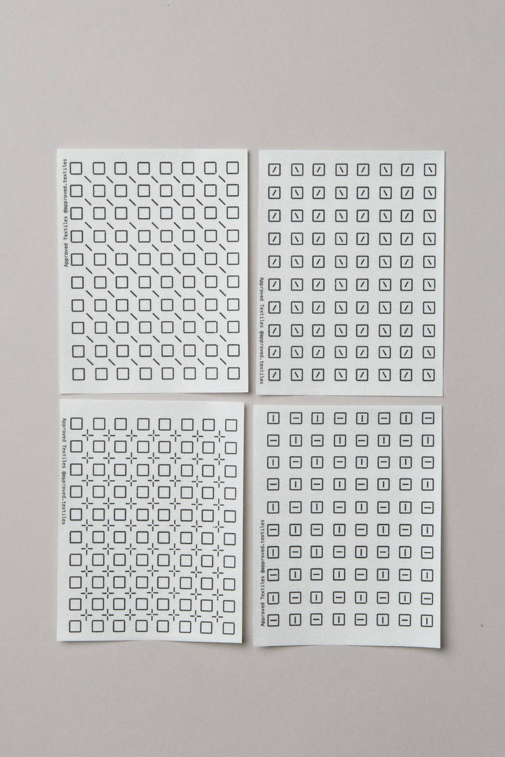 Little Squares . Minimal Mending Series
