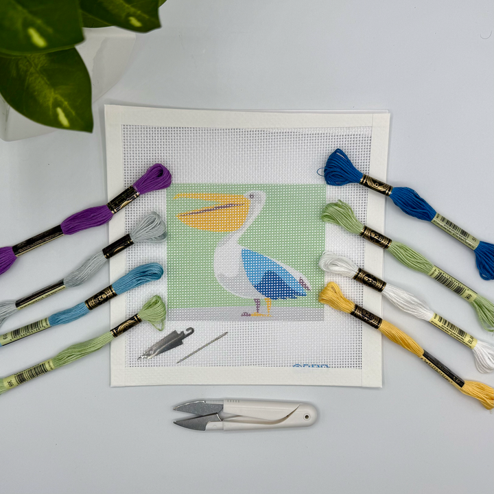 Pelican Needlepoint Kit