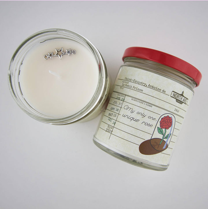Book Candle / The Little Prince / Book Lover Gift / Bookish