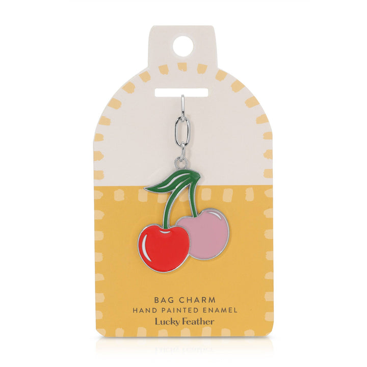 Enamel Bag Charm Bundle - Includes 4 of each style (48 pieces total) + wood display