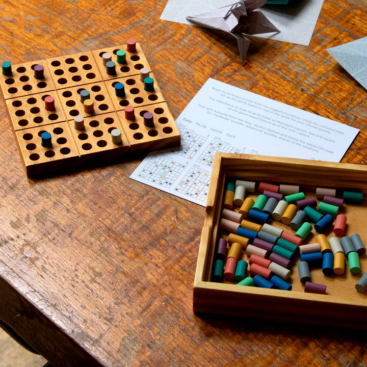 Mindful Wooden Sudoku Game