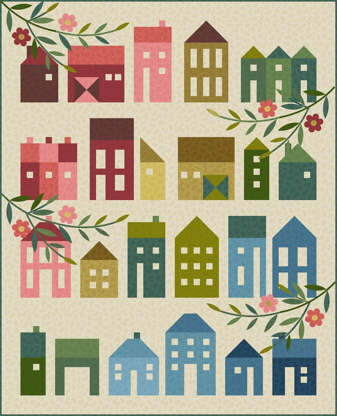 Summer Village Quilt Pattern