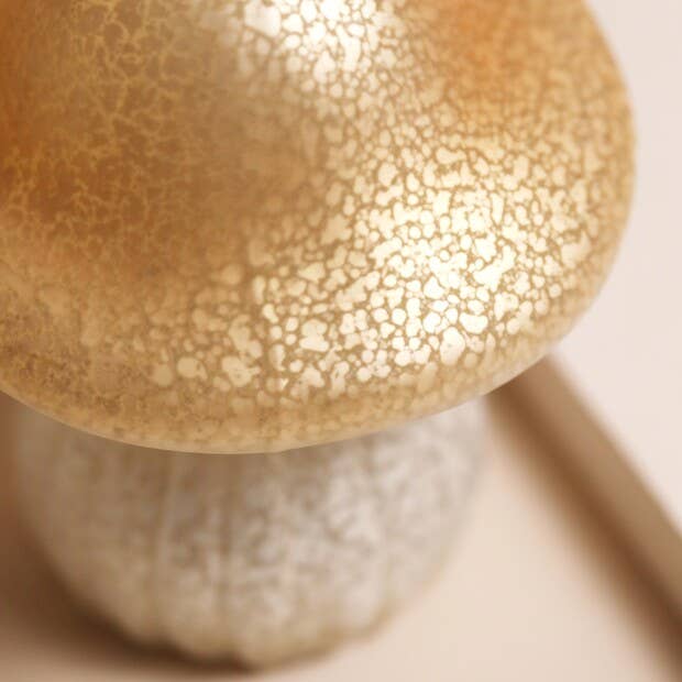 Medium Glass Mushroom Light