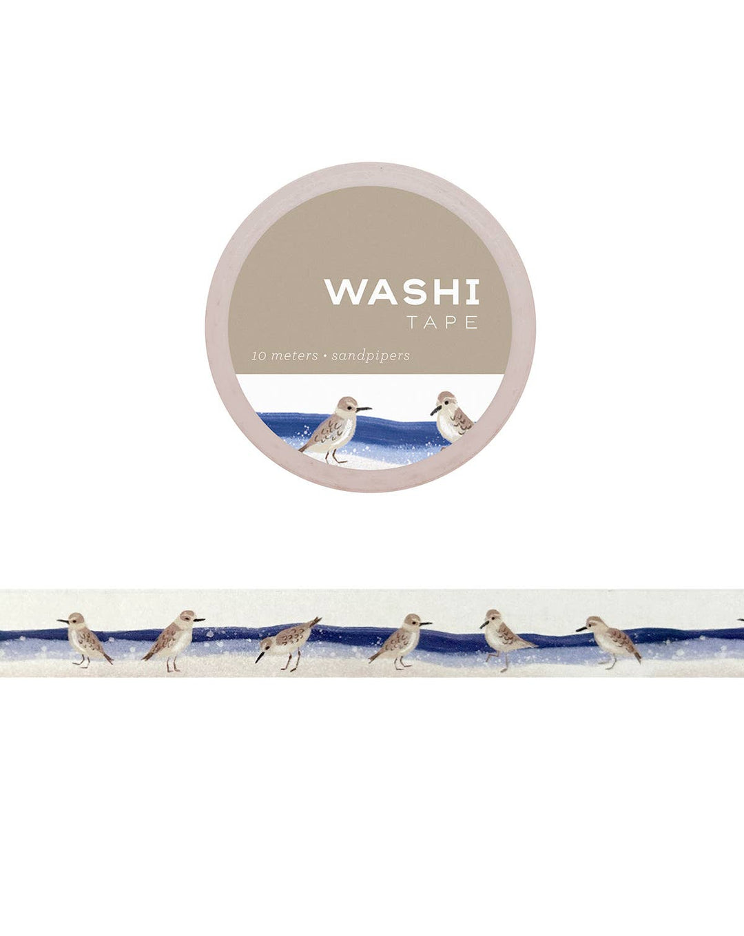 Sandpipers Washi Tape