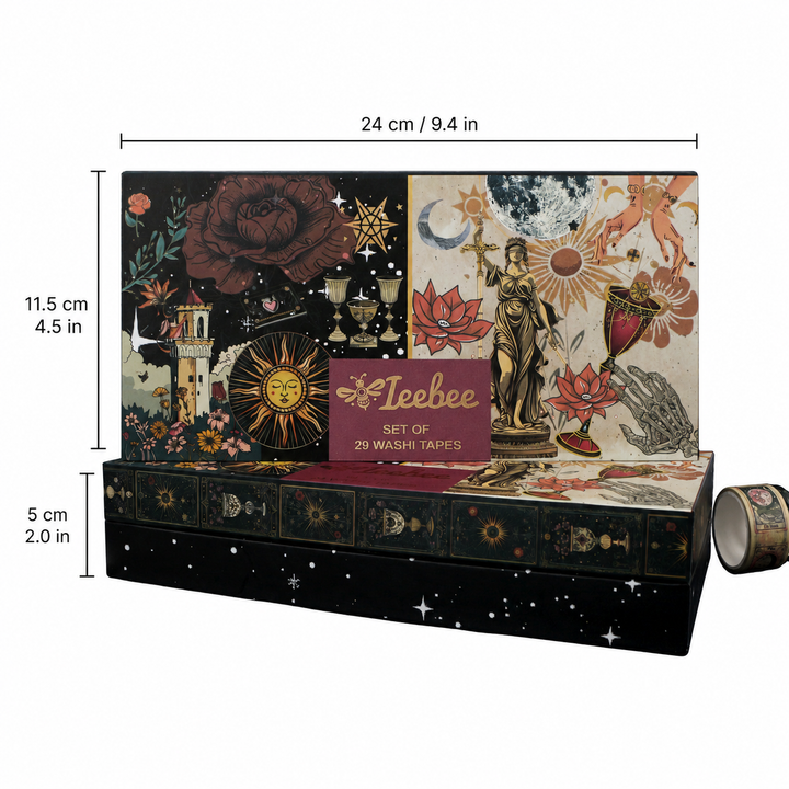 Night of Astrology Washi Tape Set - 29 Rolls