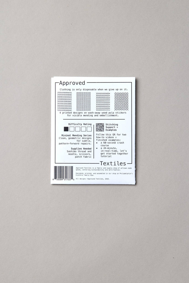 Connections . Minimal Mending Series