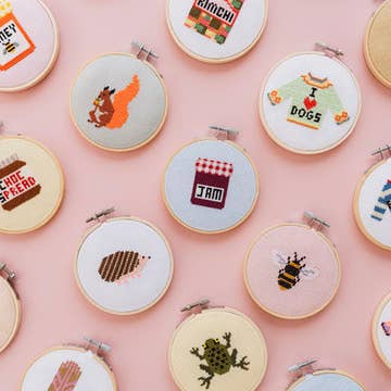 Bat Cross Stitch Kit