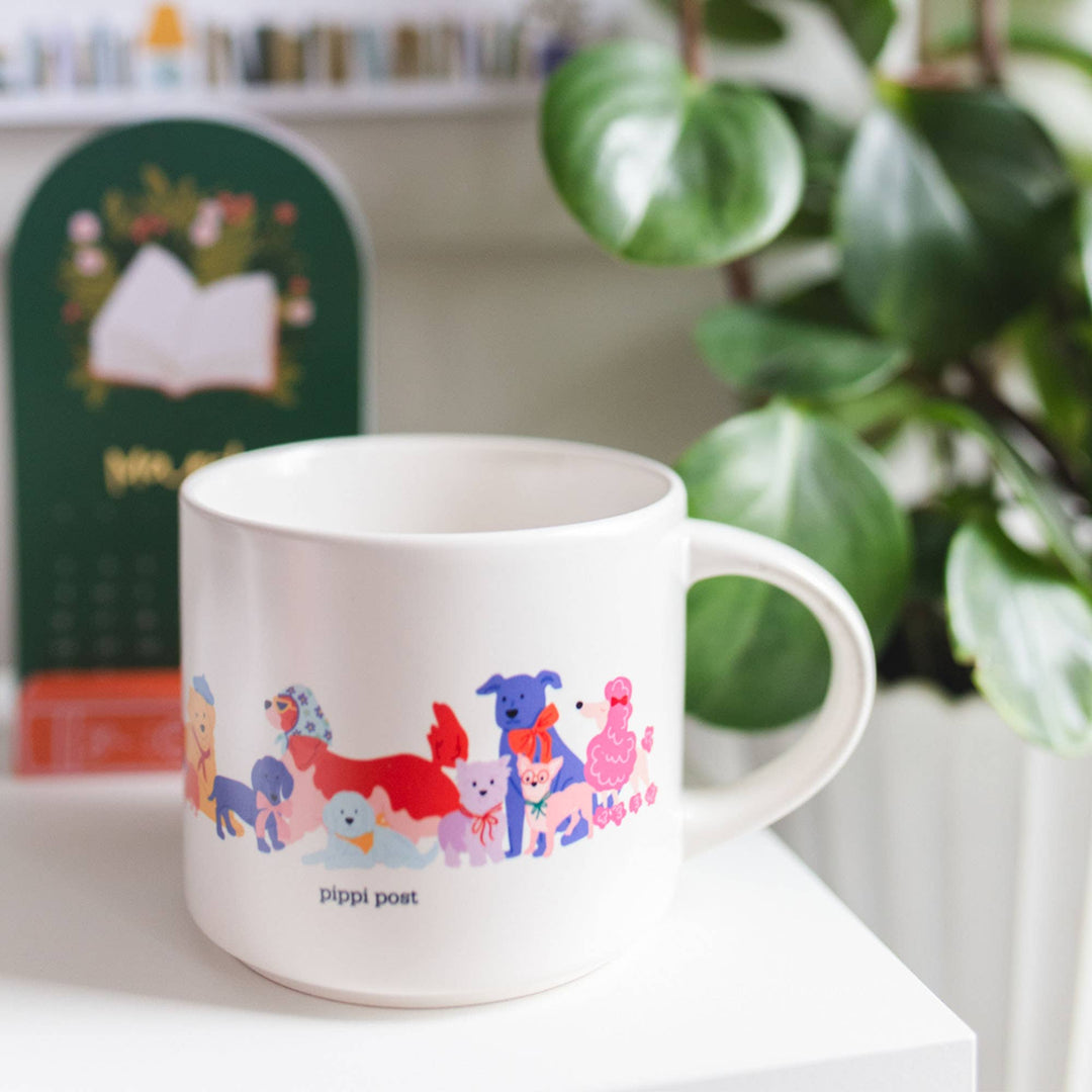 Dapper Dogs Large Ceramic Mug
