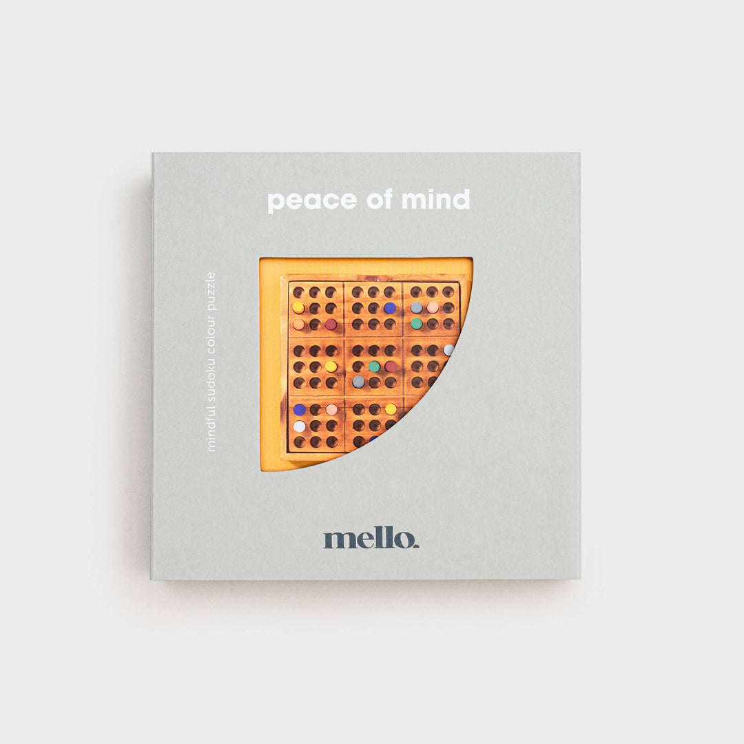 Mindful Wooden Sudoku Game