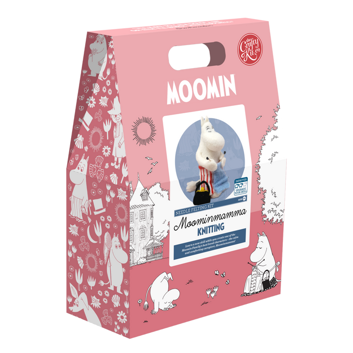 Moominmamma Knitting Needle Felting Kit