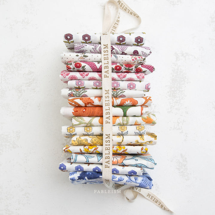 Indian Block Prints Fat Quarter Bundle