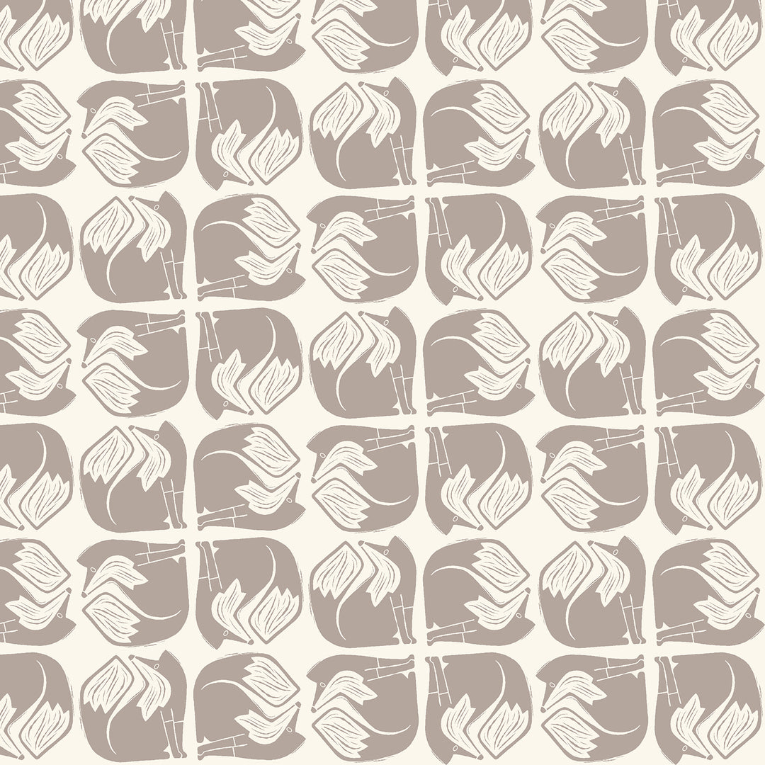 Fox &amp; Flutter by the 1/4 Yard - Spring Showers