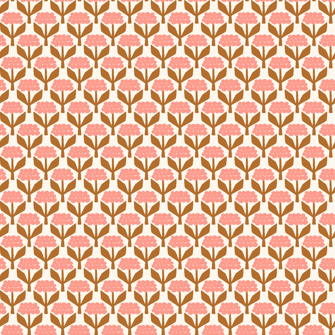 Fox &amp; Flutter by the 1/4 Yard - Pretty In Pink