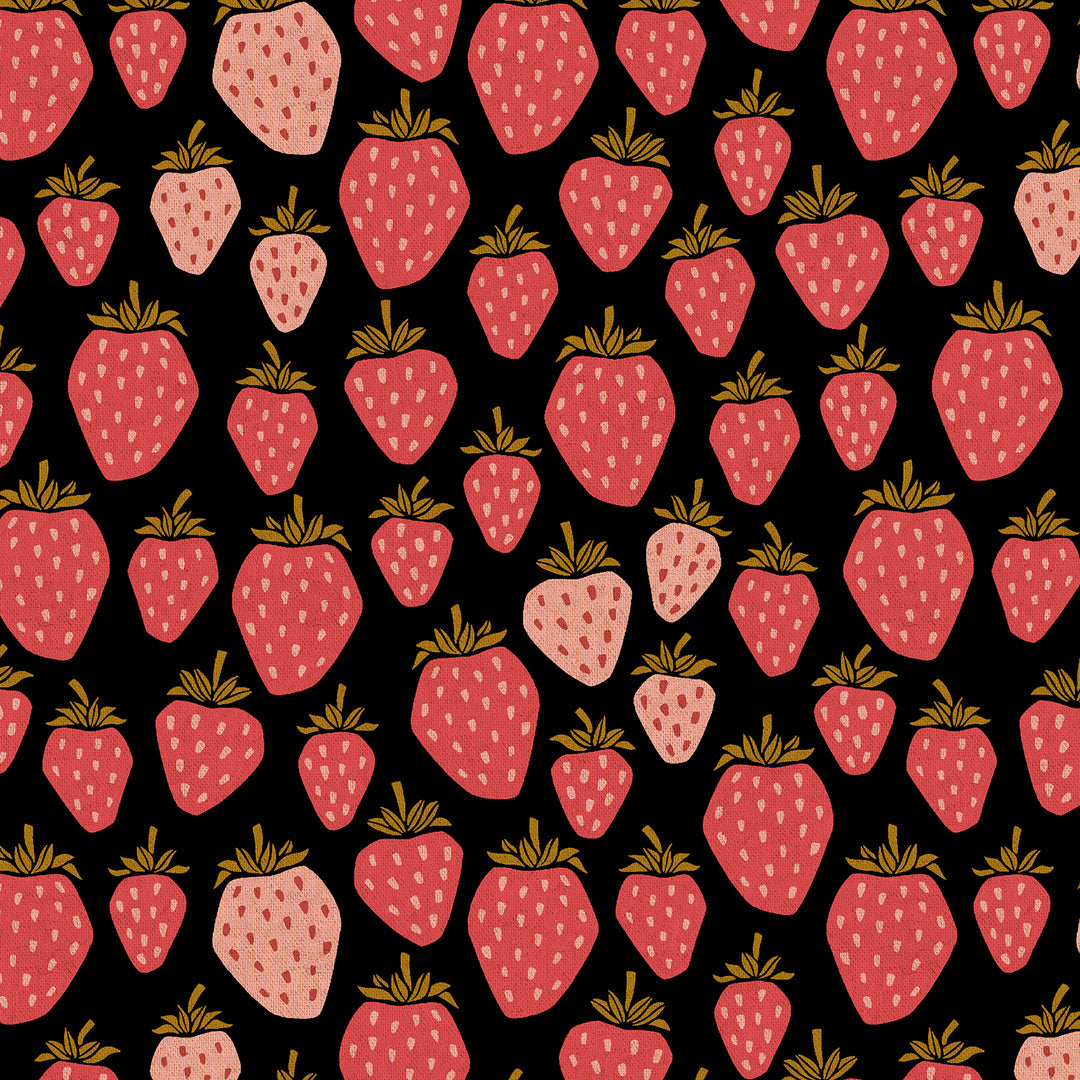 Under the Apple Tree CANVAS by the 1/4 Yard - After Midnight