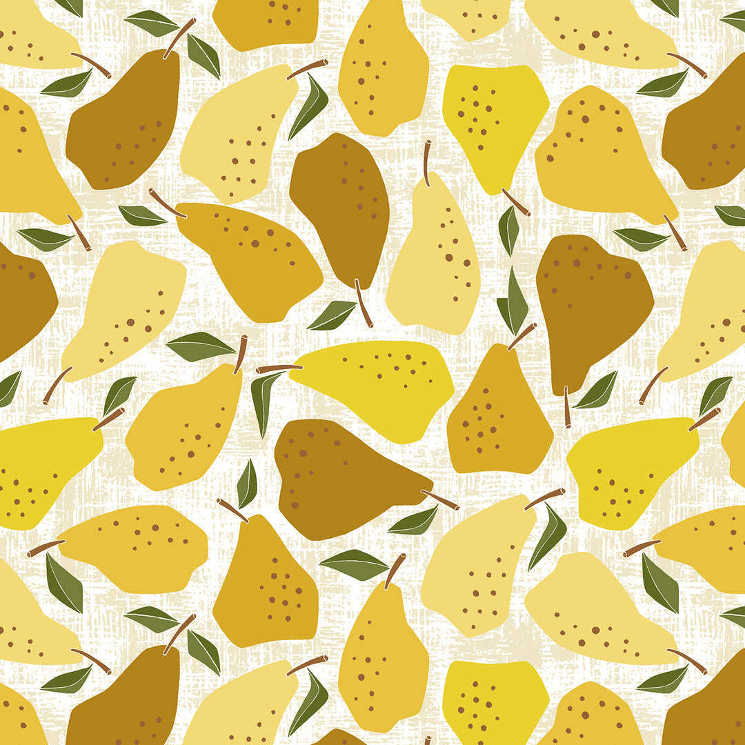 Under the Apple Tree by the 1/4 Yard - Quince Yellow