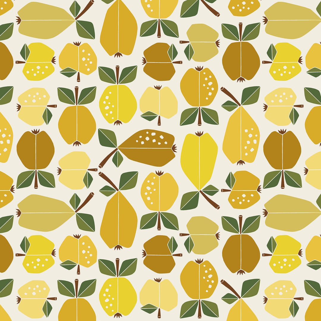 Under the Apple Tree by the 1/4 Yard - Orchard Golden