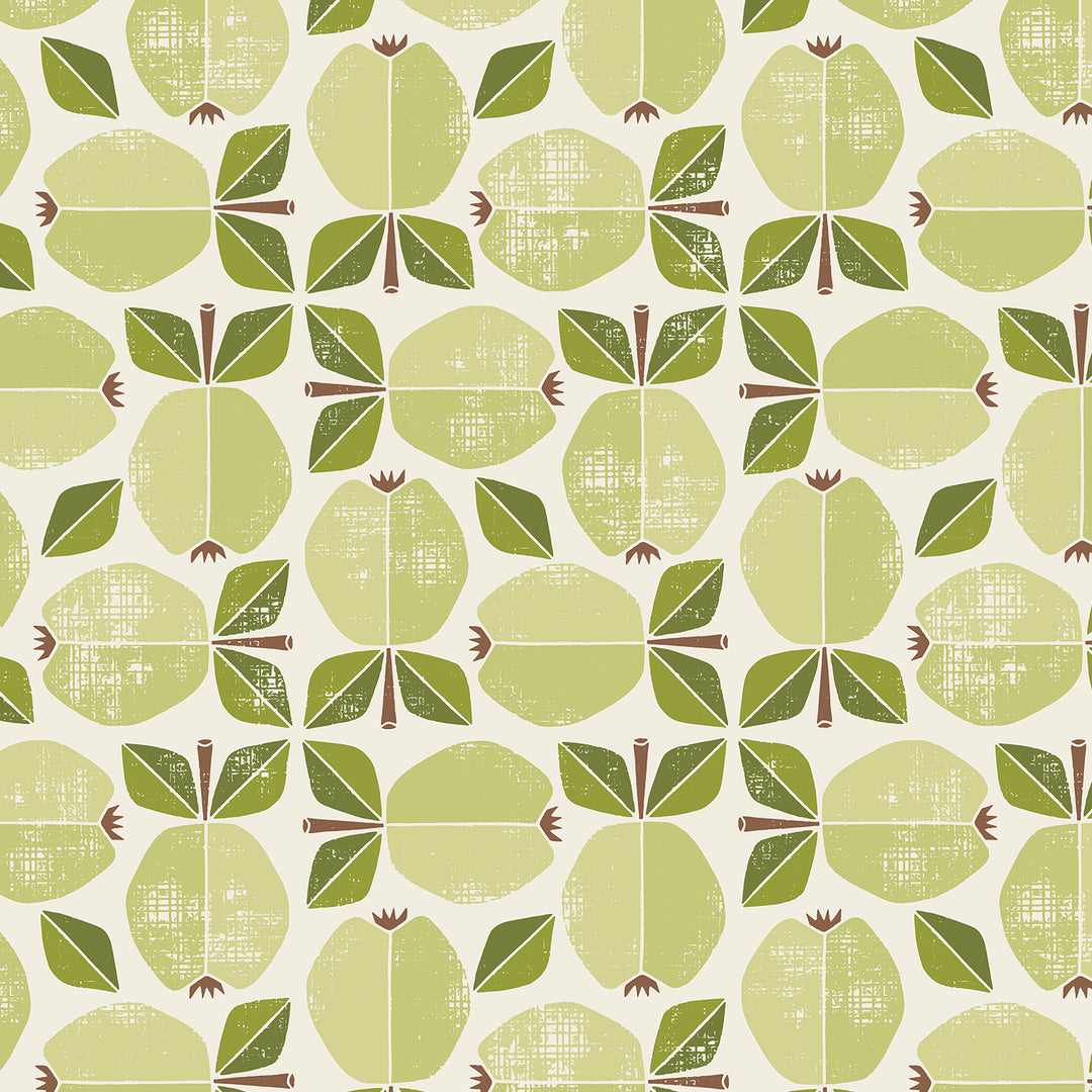 Under the Apple Tree by the 1/4 Yard - Apple Green