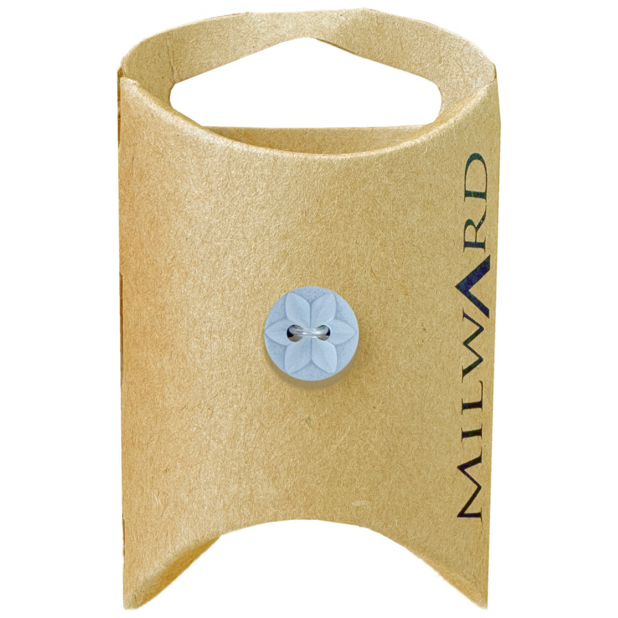 Milward Baby Blue 2-Hole Star Button