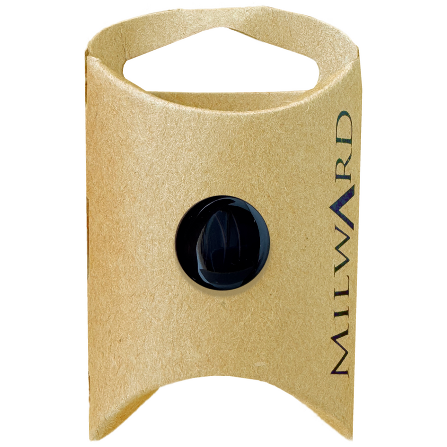 Milward Black Shank Radial Button